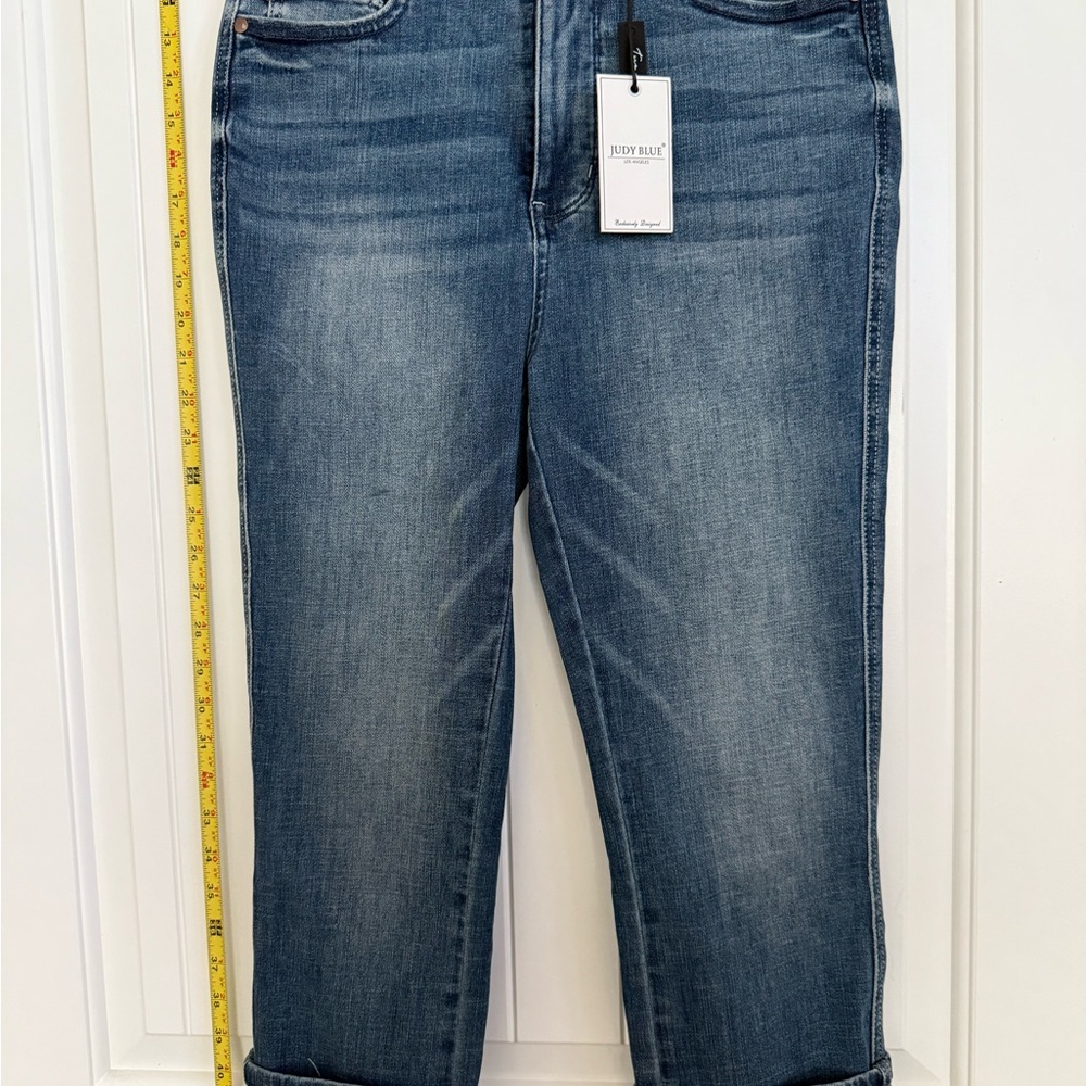 Judy Blue Women's Cropped Denim Jeans
